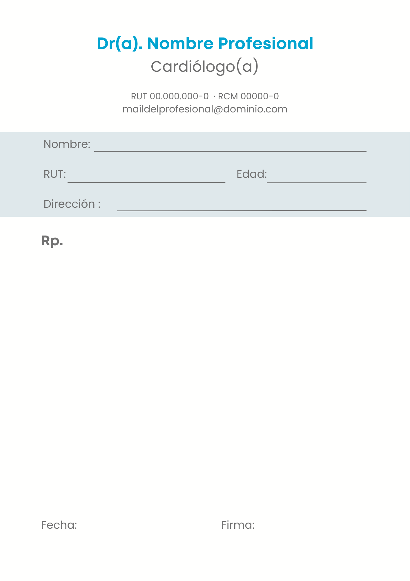 Talonarios · 100 hojas