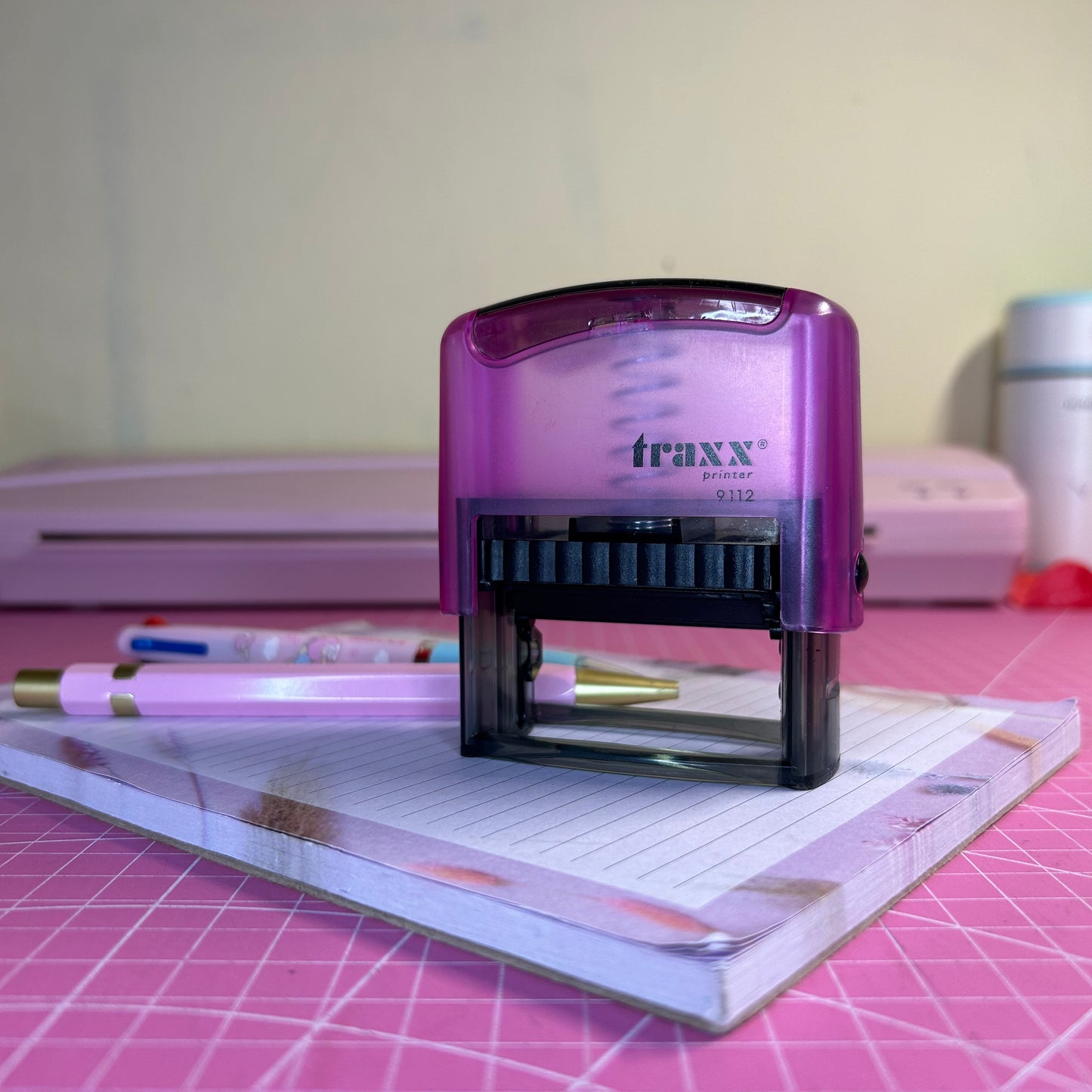 Timbre Autoentintable 18x48 mm