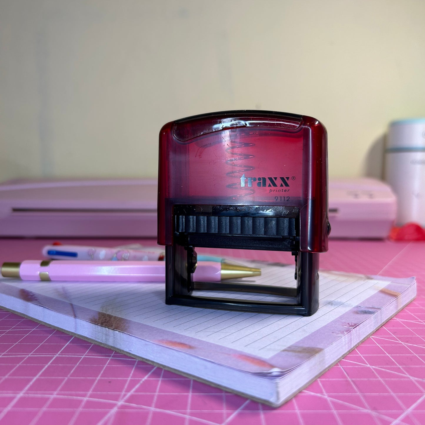Timbre Autoentintable 18x48 mm