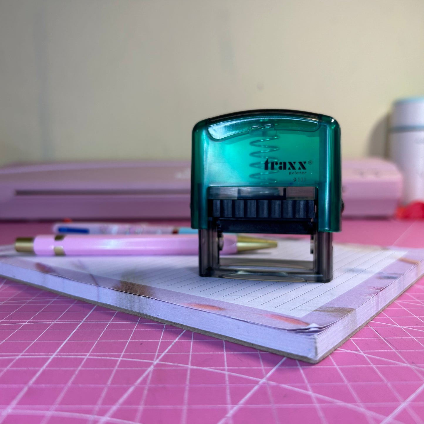 Timbre Autoentintable 14x38 mm